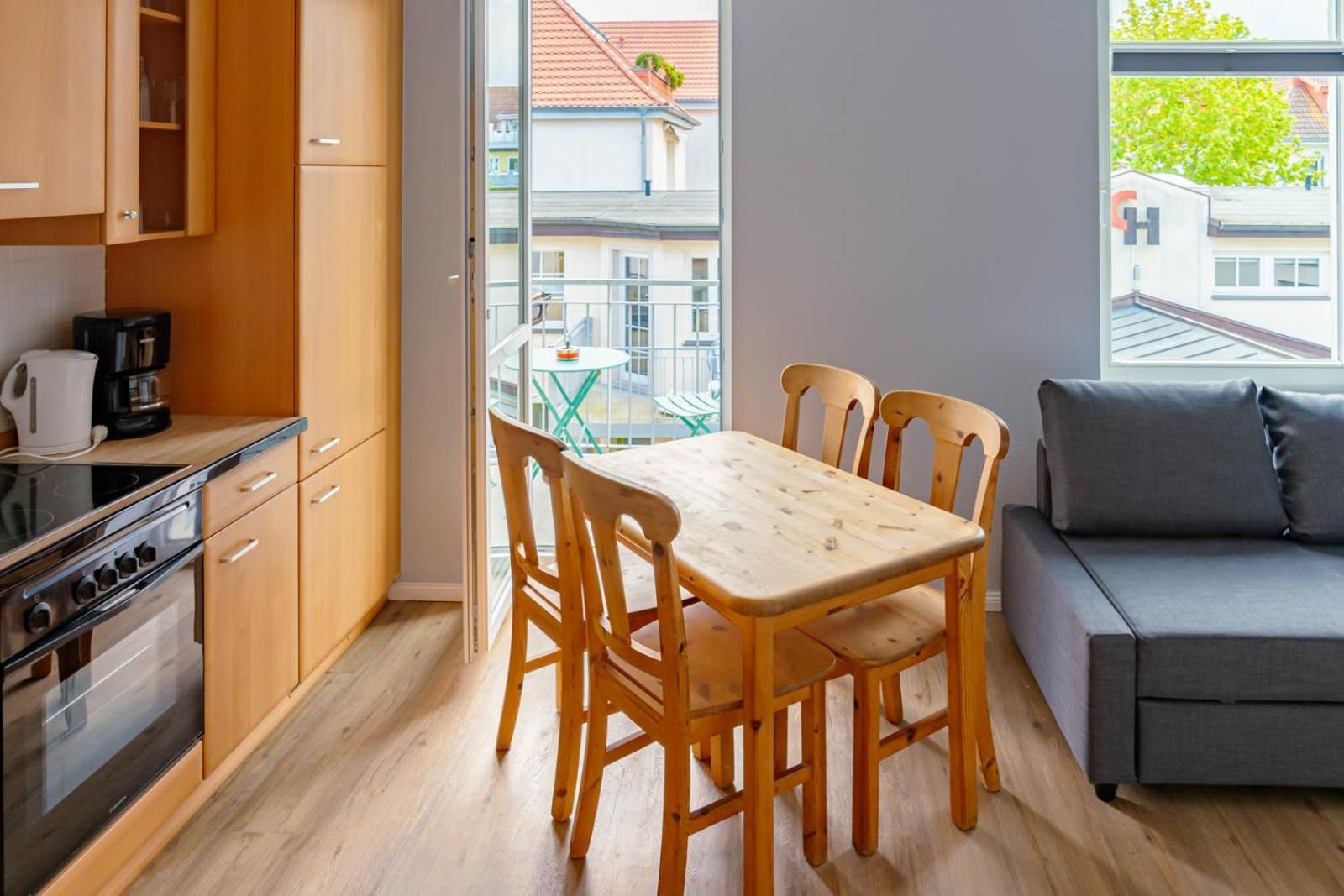 Apartmenthaus Chrischanshof Rostock Room photo