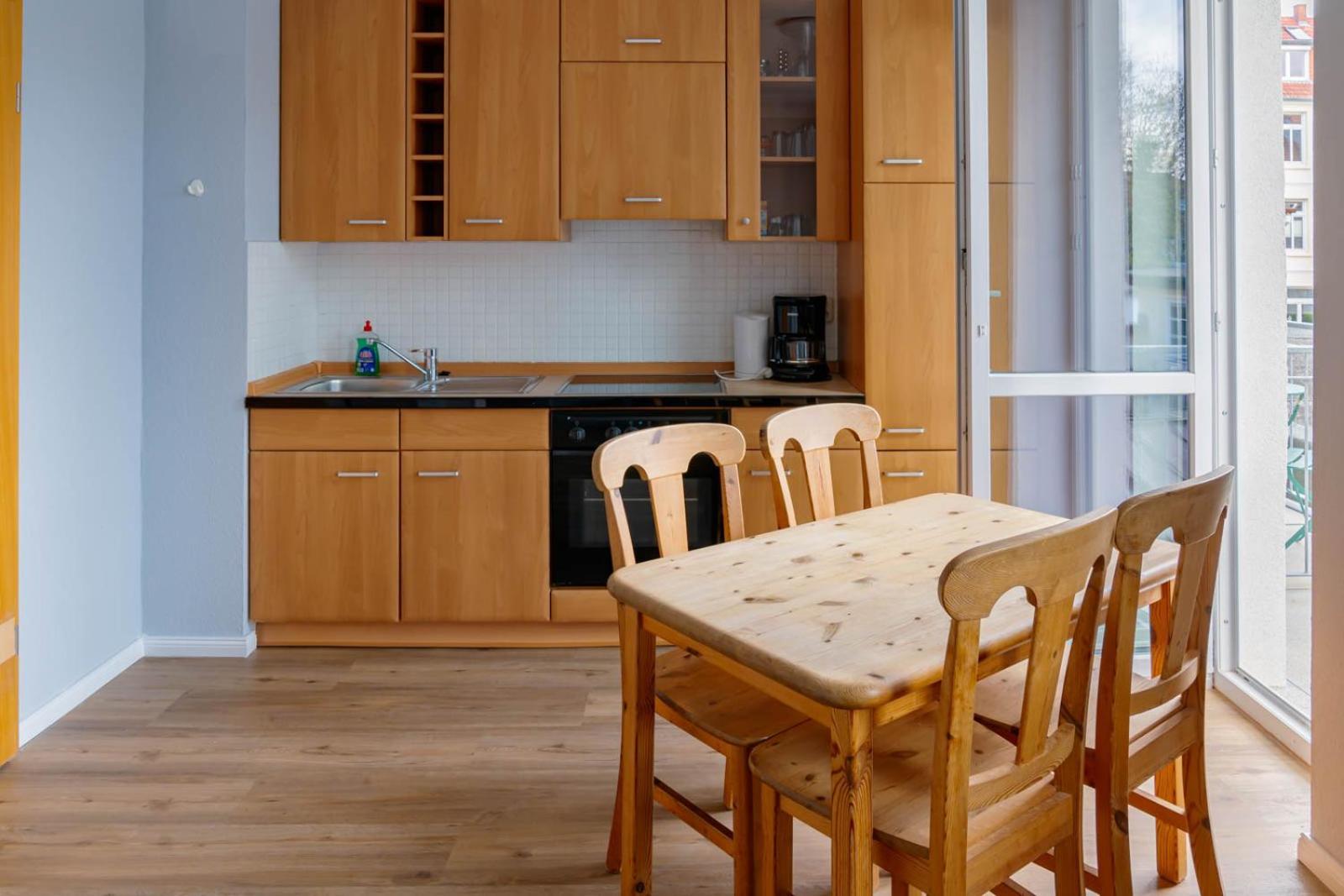 Apartmenthaus Chrischanshof Rostock Room photo